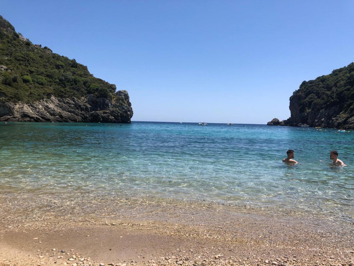 פאלאוקסטריצה Villa Ampelaki "30 Meters To Beach" מראה חיצוני תמונה